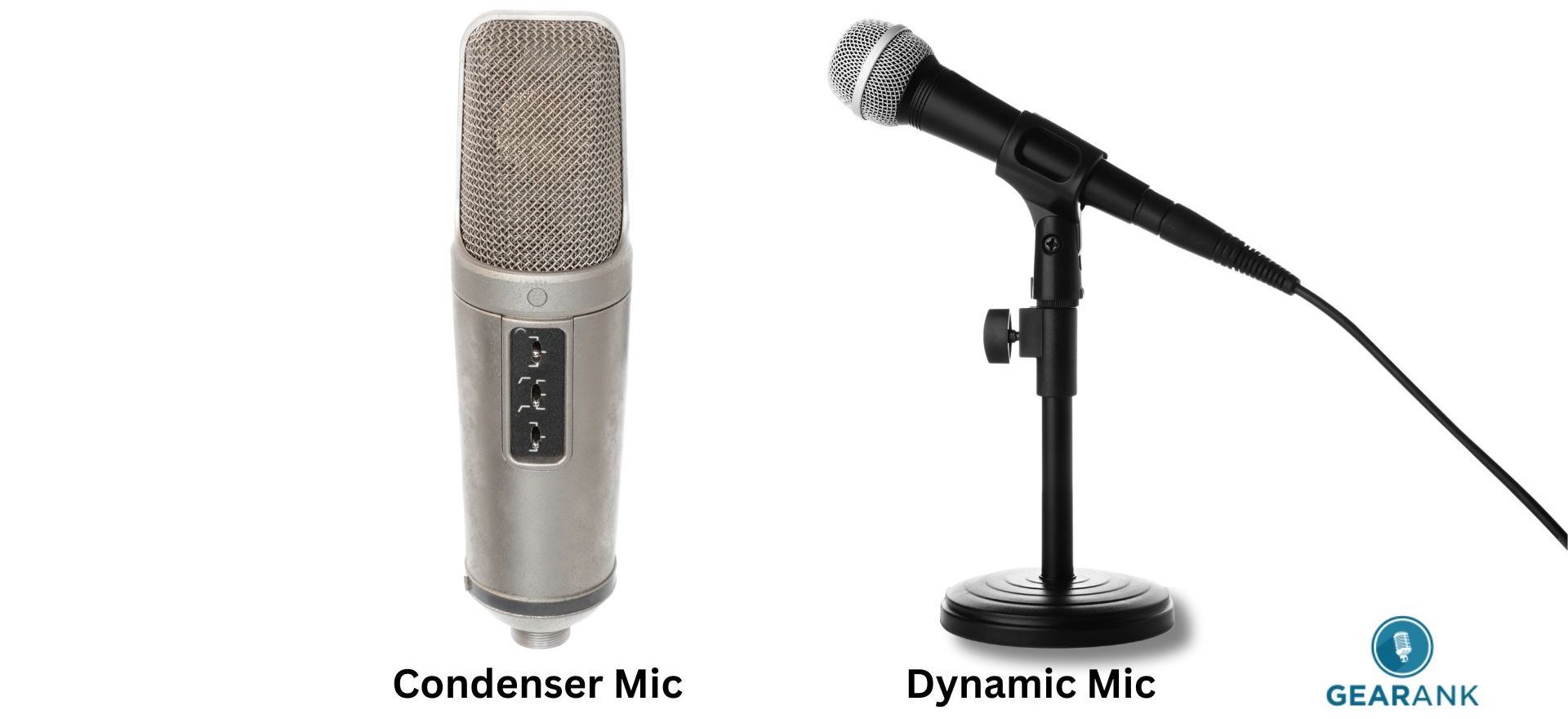 Condenser Mics vs Dynamic Mics
