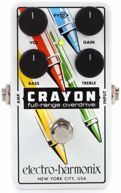 Electro-Harmonix Crayon 76 Full-range Overdrive Pedal