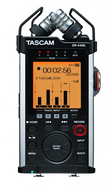 TASCAM DR-44WL Portable Handheld Recorder with Wi-Fi