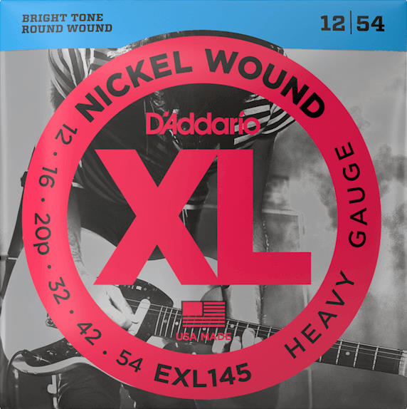 D'Addario EXL145 Nickel Wound Electric Guitar Strings (Heavy Gauge)