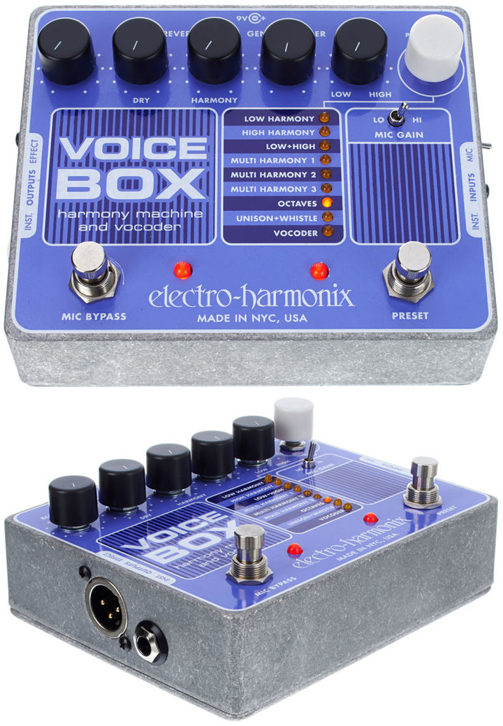 Electro-Harmonix Voice Box Vocal Effects Processor Pedal