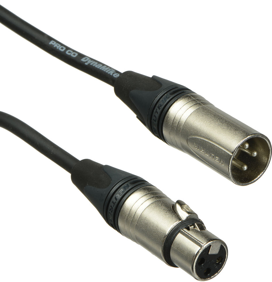 Pro Co EXM-20 Excellines Balanced XLR Cable 20'