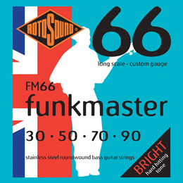 Rotosound FM66 Funk Master Bass Guitar Strings