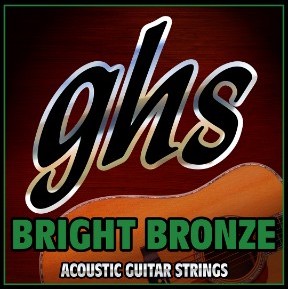GHS BB50H Bright Bronze Acoustic Guitar Strings (Heavy) 014-060