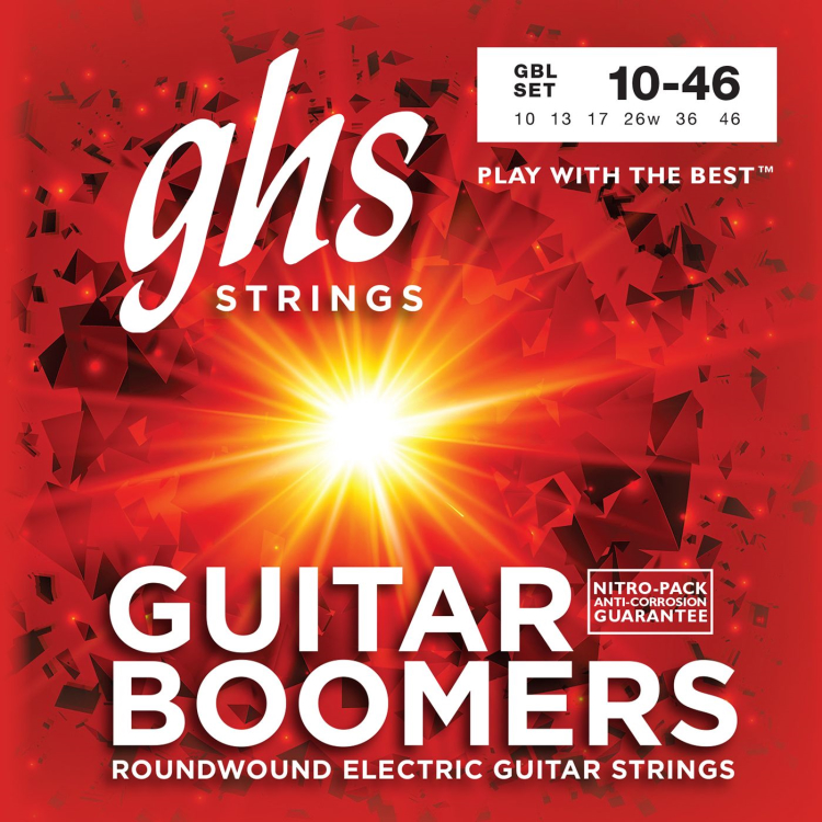 GHS GBL Guitar Boomers Electric Guitar Strings (Light Gauge)