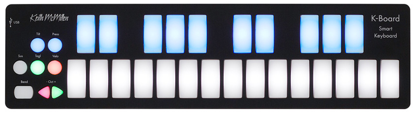 Keith McMillen Instruments K-Board 25-key USB MIDI Controller