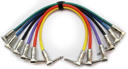 Kirlin Guitar Patch Cable 1ft  (6-Pack)