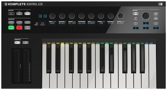  Native Instruments Komplete Kontrol S25 25-Key MIDI Controller