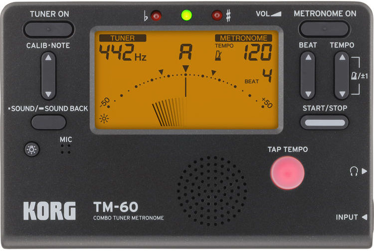 Korg TM-50 Instrument Tuner and Metronome
