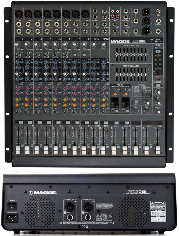 Mackie PPM1012 Powered Audio Mixer
