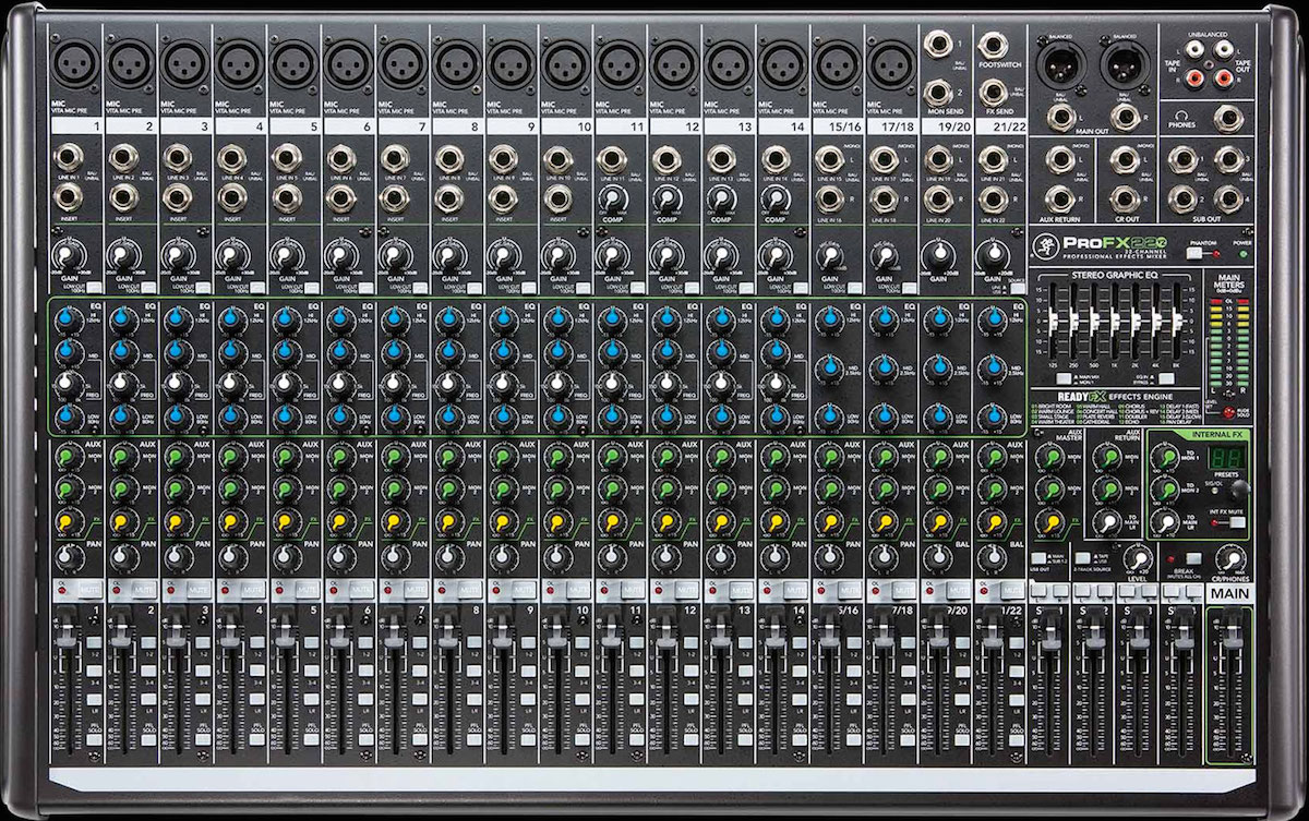 Mackie ProFX22v2 22-Channel Mixer