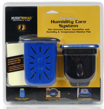 MusicNomad MN306 Humidity Care System with Humidifier and Hygrometer