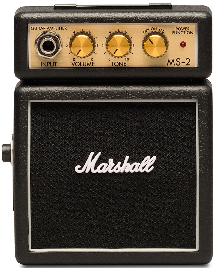 Marshall MS-2 Battery-powered Guitar Combo Amplifier 1W