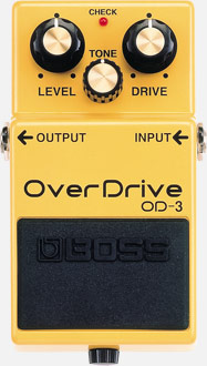 Boss OD-3 Overdrive Pedal