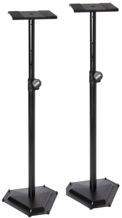 On-Stage Stands SMS6600-P Hex-base Studio Monitor Stands (Pair)