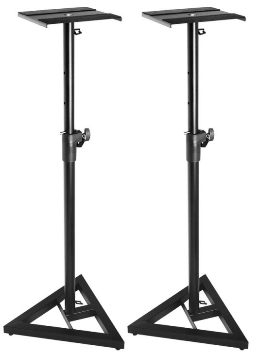 OnStage SMS6000 Adjustable Floor Studio Monitor Stand (Pair)