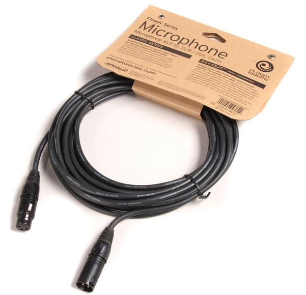 Planet Waves Classic Series Balanced XLR Cable 25'