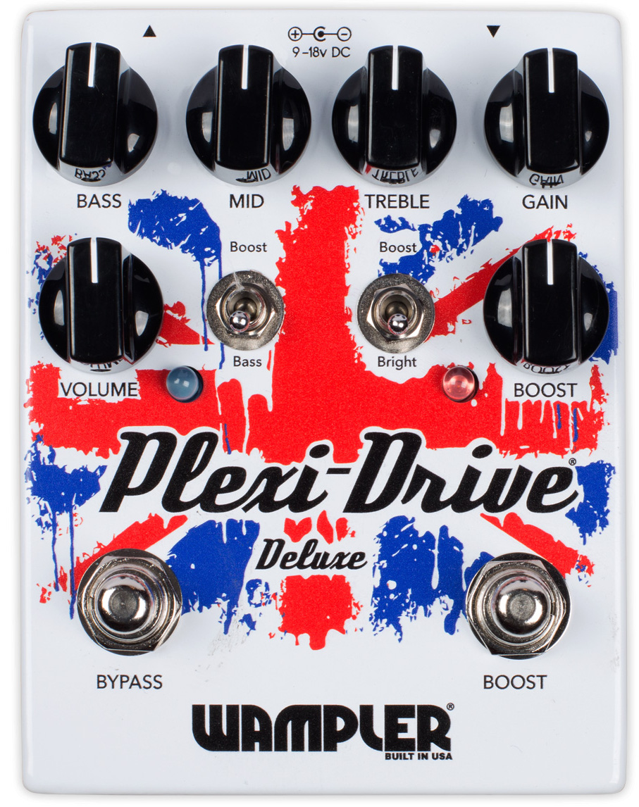 Wampler Plexi-Drive Deluxe Overdrive Pedal