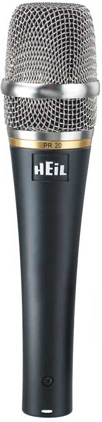 Heil Sound PR 20 Dynamic Cardioid Handheld Microphone