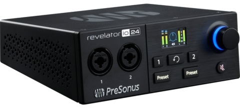 PreSonus Revelator io24 USB-C Audio Interface 2-in/2-out
