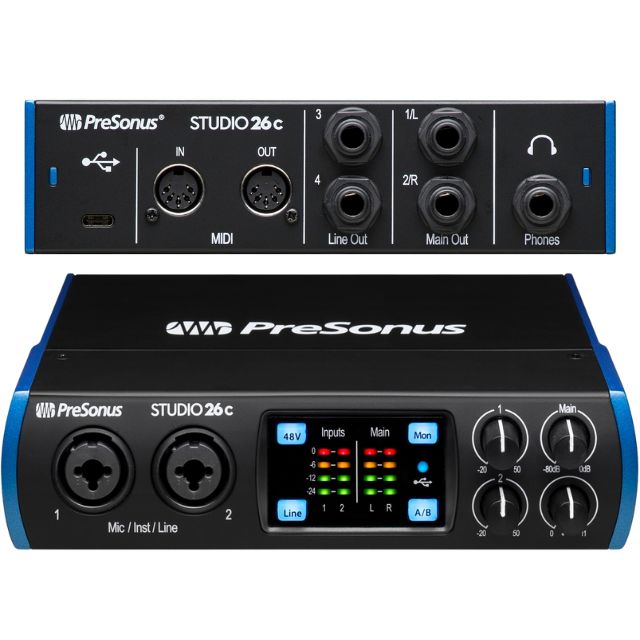 PreSonus Studio 26c Audio Interface