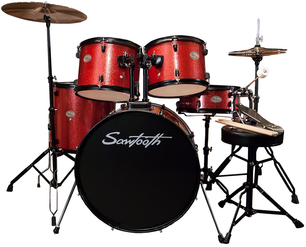 Rise by Sawtooth Student Drum Set 