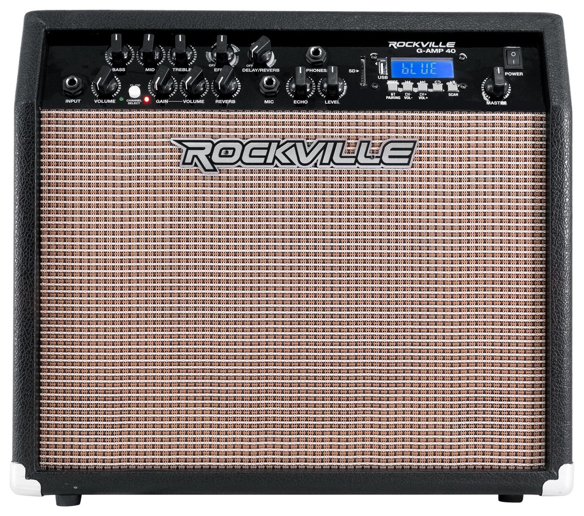 Rockville G-AMP 40 Combo Guitar Amplifier - 40W