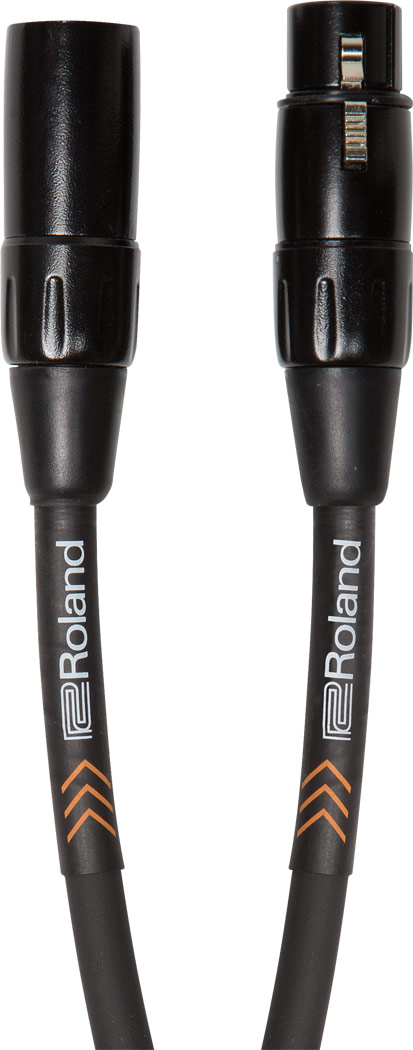 Roland Black Series Microphone XLR Cable 15ft