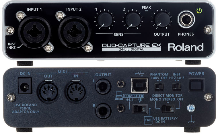 Roland DUO-Capture EX UA-22 USB Audio Interface (Discontinued