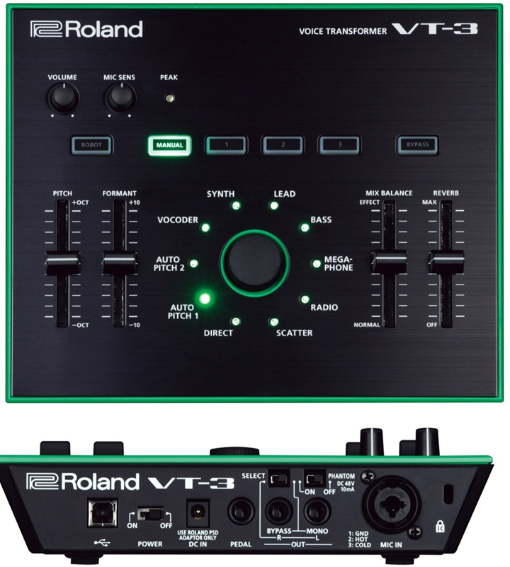 Roland VT-3 Voice Transformer Vocal Effects Processor
