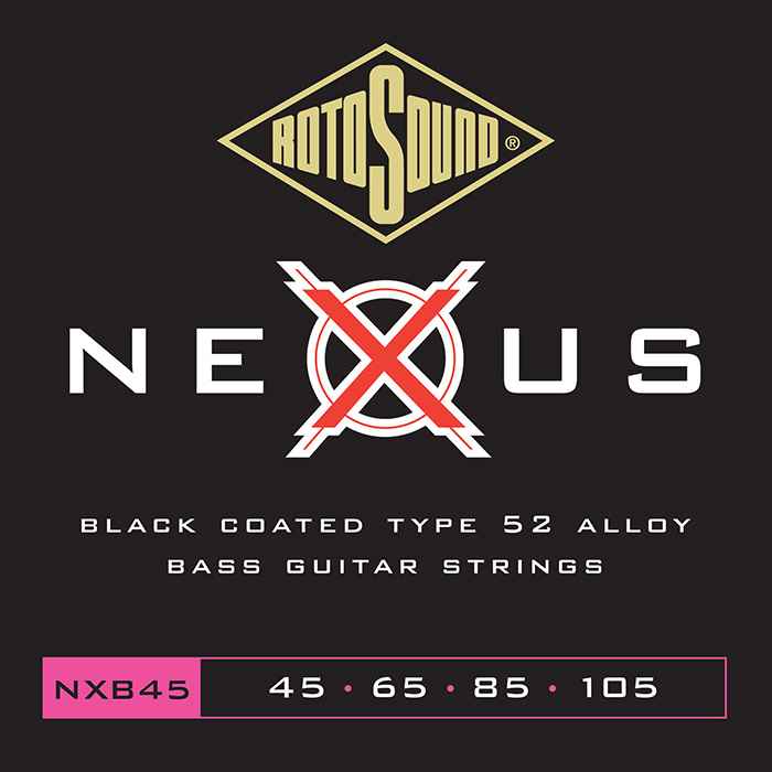 Rotosound NXB45 Nexus Coated Bass Strings (Medium)