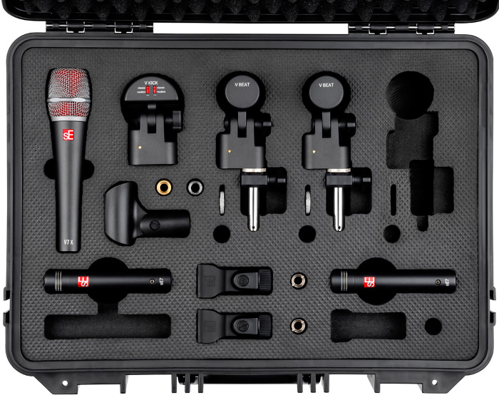 sE Electronics V Pack Club Drum Mic Package