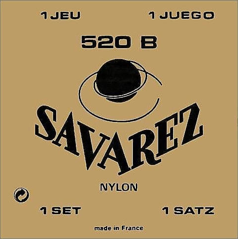 Savarez 520B Classical Rectified Nylon Low Tension Guitar Strings