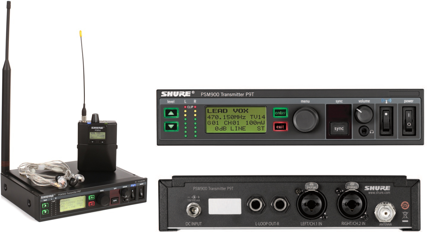 Shure PSM900 Wireless In-Ear Monitor System