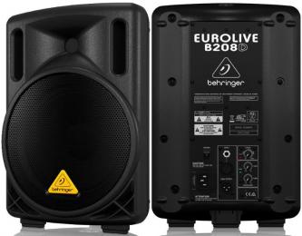 Behringer Eurolive B208D 8" Powered PA Speaker - 200W