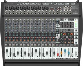 Behringer Europower PMP6000 20-Channel 1600W Powered Mixer