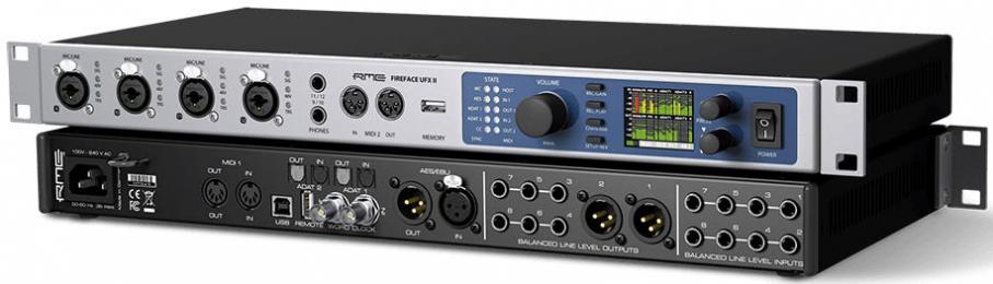 RME Fireface UFX II 30-Channel USB 2 Audio Interface