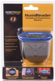 MusicNomad MN305 HumiReader Hygrometer, Humidity & Temperature Monitor