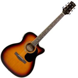 Mitchell O120CESB Auditorium Acoustic-Electric Guitar