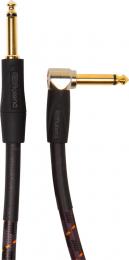 Roland Gold Series Straight to Right Angle Instrument Cable