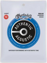 Martin MA540 Authentic SP Acoustic Guitar Strings (Light)