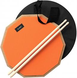 Slint 12 inch Practice Drum Pad w/Sticks and Case