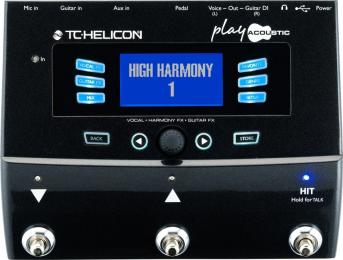 TC Helicon Play Acoustic Vocal Effects Processor