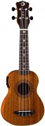 Luna Guitars Vintage Mahogany Acoustic-Electric Soprano Ukulele