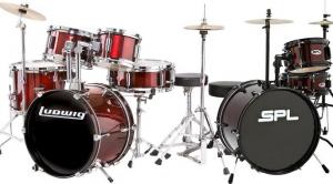 mendini junior drum set