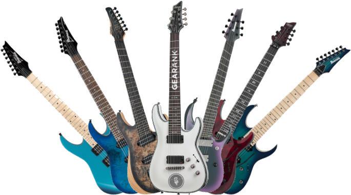 The Highest Rated 7 String Guitars