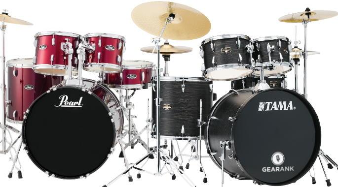 The Best Beginner Drum Sets For Adults Under 1000 2021 Gearank
