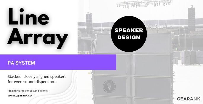 Line Array PA System - A Solution for a Unique Speaker Design