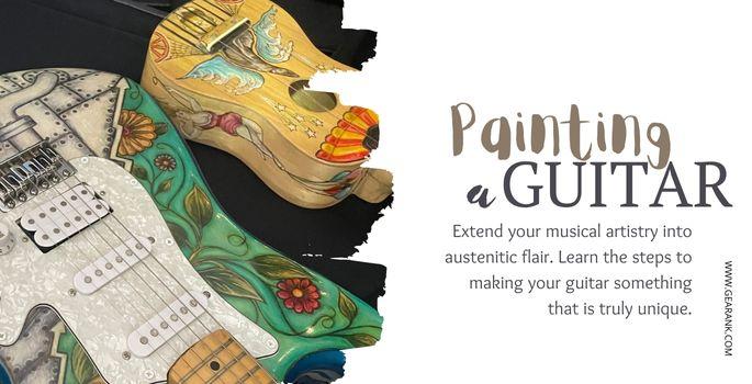 Painting a Guitar the Right Way. Step by Step