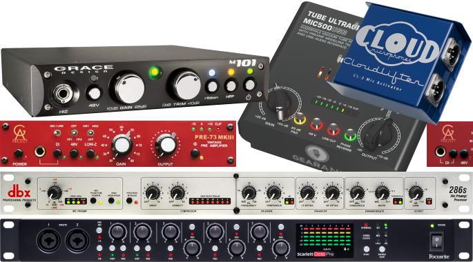 The Highest Rated Microphone Preamps